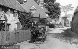 A Carriage, Upper Street 1904, Shere