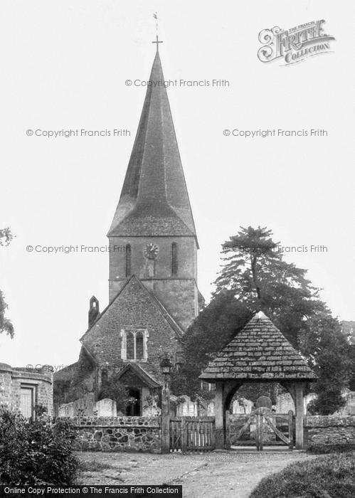 Photo of Shere, Church 1917