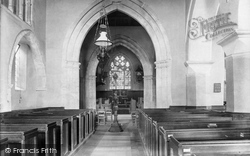 Church Interior 1902, Shere