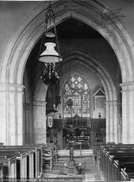 Photo of Shere, Church Interior 1907