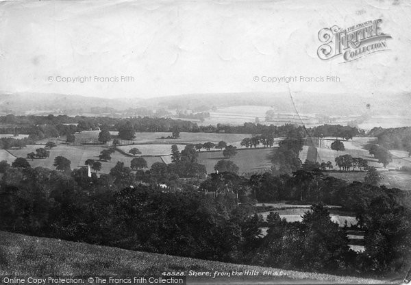 Photo of Shere, From The Hills 1902