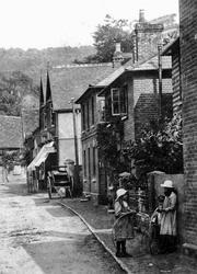 Girls With Hoops In The Village 1903, Shere