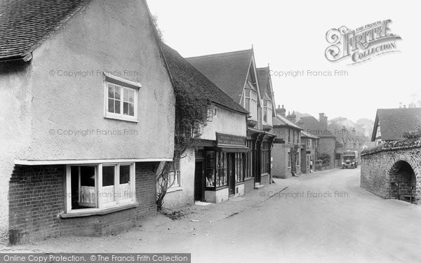 Photo of Shere, Post Office 1928