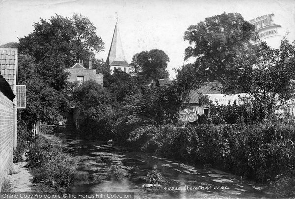 Photo of Shere, St James Church 1902