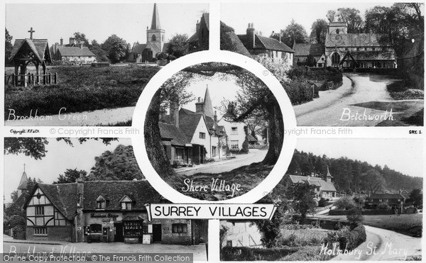 Photo of Shere, Surrey Villages c.1950