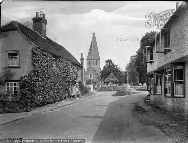 Photo of Shere, Village And St James Church 1921