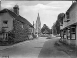 Village And St James Church 1921, Shere