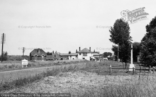 Photo of Sherfield On Loddon, Approach To Village c.1955