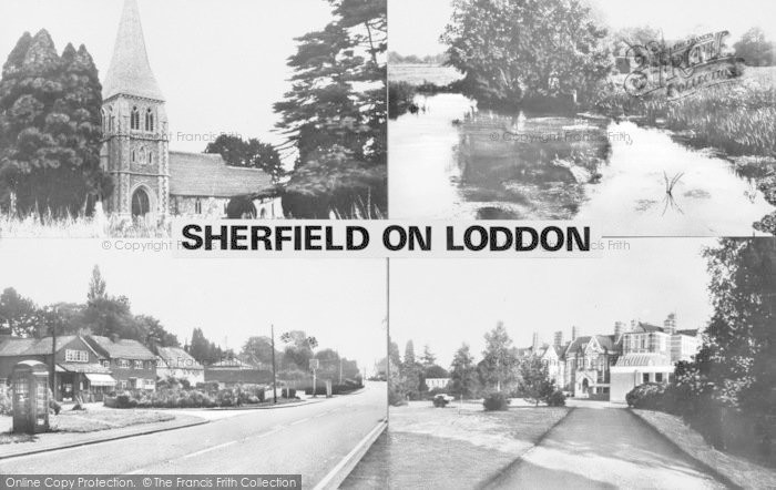 Photo of Sherfield On Loddon, Composite c.1950