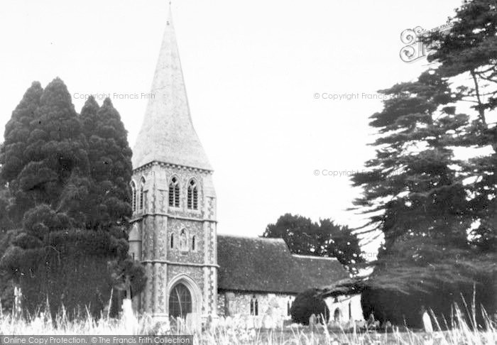 Photo of Sherfield On Loddon, St Leonard's Church c.1950