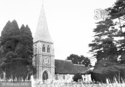 St Leonard's Church c.1950, Sherfield On Loddon