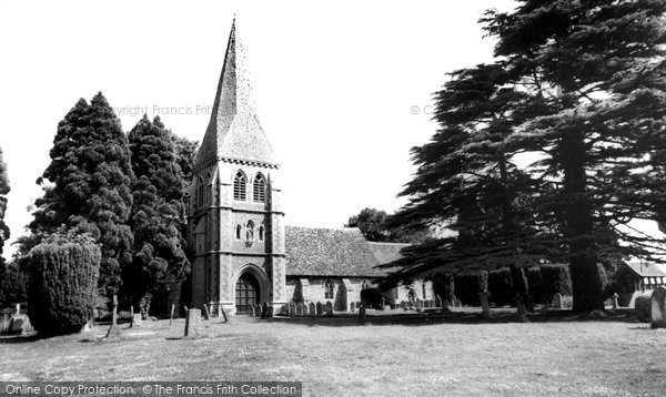 Photo of Sherfield On Loddon, St Leonard's Church c.1965