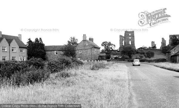 Photo of Sheriff Hutton, The Castle And York Road c.1960
