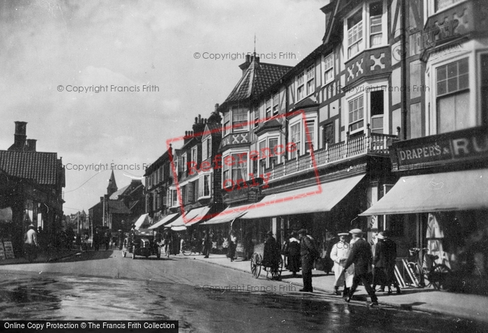 Photo of Sheringham, Church Street 1921