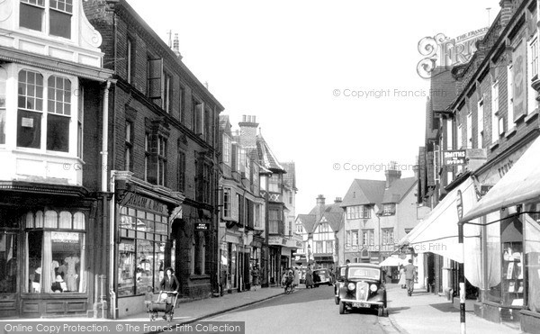 Photo of Sheringham, Church Street c.1955