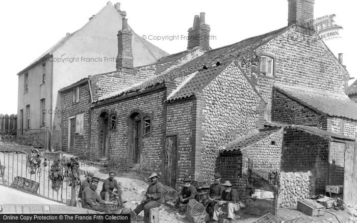 Photo of Sheringham, Fisherman's Cottages 1901