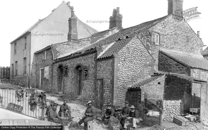 Sheringham, Fisherman's Cottages 1901