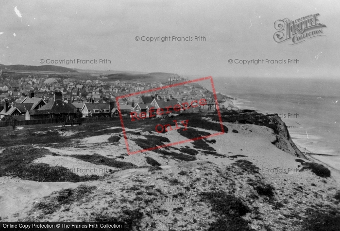 Photo of Sheringham, From Beeston Hill 1921