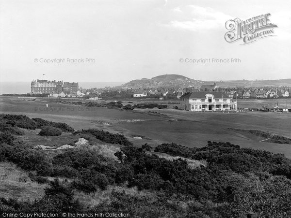 Photo of Sheringham, From Golf Links 1921