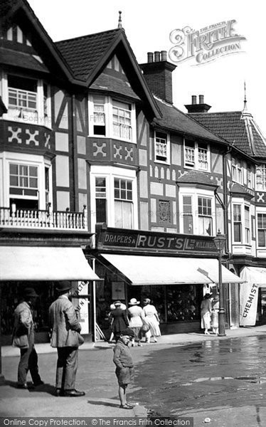 Photo of Sheringham, Shops In The High Street 1921
