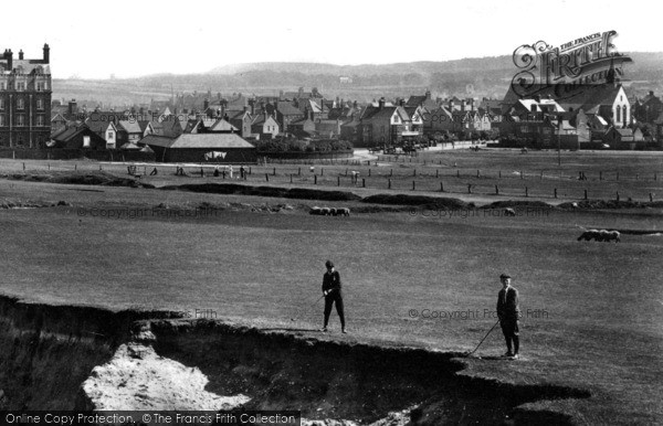 Photo of Sheringham, West Cliff And Golf Links 1906