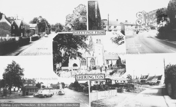 Photo of Sherington, Composite c.1960