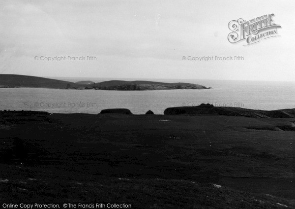 Photo of Shetland, Broch Of Burraland, Mousa Sound 1954