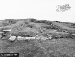 Shetland, Jarlshof Late Viking Settlement c.1955, Shetland Islands