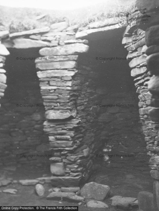 Photo of Shetland, Jarlshof Wheel House No 2 c.1955