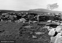 Shetland, Ness Of Burgi Fort c.1955, Shetland Islands