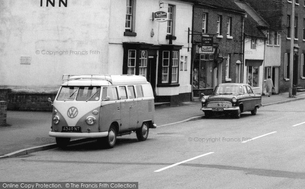 Photo of Shifnal, Campervan On The Broadway c.1965
