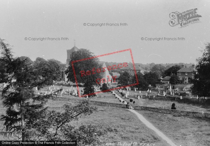 Photo of Shifnal, Church, From The Railway 1898