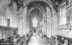 Church Interior 1898, Shifnal