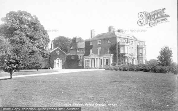 Photo of Shifnal, Hatton Grange 1900