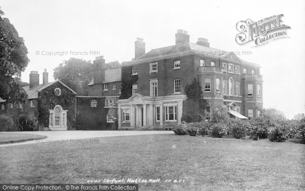 Photo of Shifnal, Hatton Hall 1899