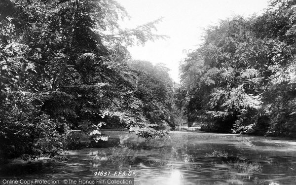 Photo of Shifnal, Hatton Hall Grounds, The Purgatory Pool 1898