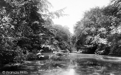 Hatton Hall Grounds, The Purgatory Pool 1898, Shifnal