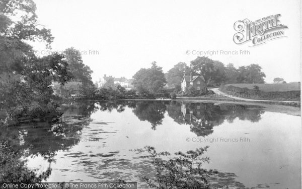 Photo of Shifnal, Manor Pool 1898
