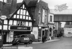 Shops, Market Place c.1955, Shifnal