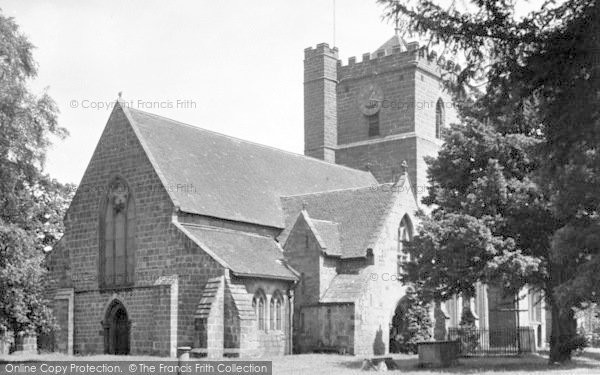 Photo of Shifnal, St Andrew's Church c.1955