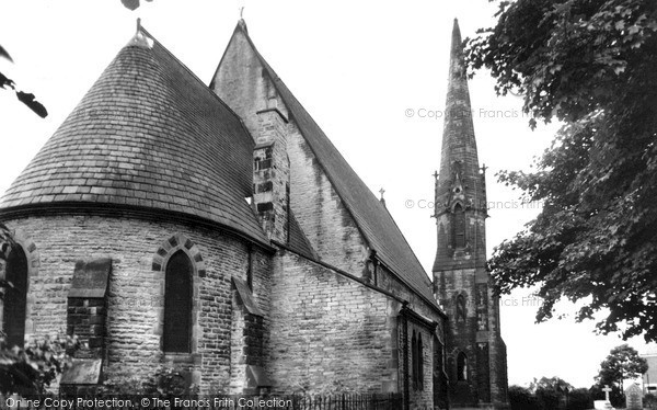 Photo of Shildon, All Saints Church c.1965