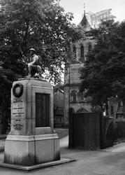 Church And War Memorial c.1965, Shildon