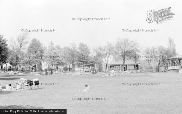 Photo of Shildon, The Park c.1960