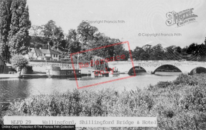 Photo of Shillingford, Bridge And Hotel c.1955