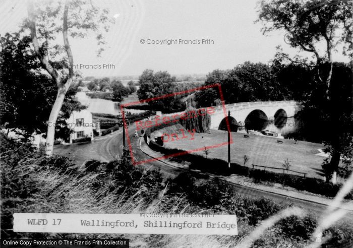 Photo of Shillingford, Bridge c.1955