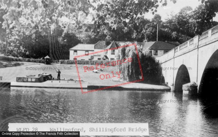 Photo of Shillingford, Bridge c.1955