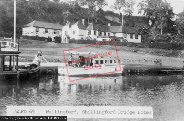 Photo of Shillingford, Shillingford Bridge Hotel c.1960
