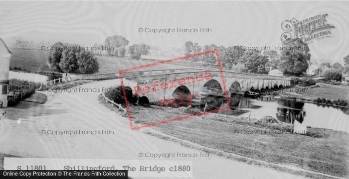 Photo of Shillingford, The Bridge c.1880