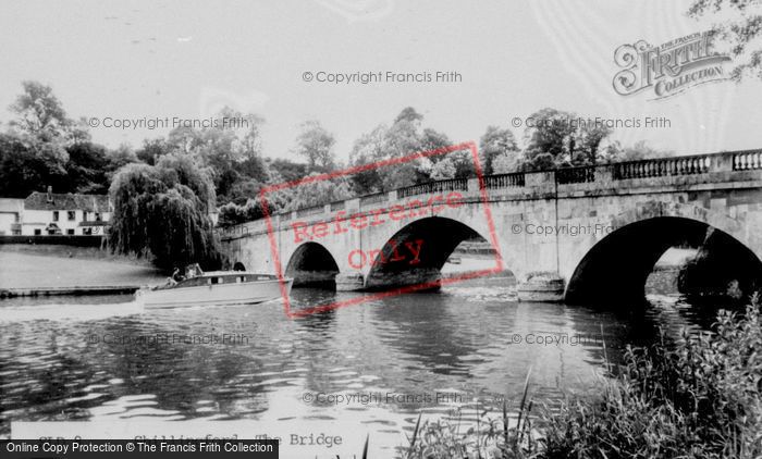 Photo of Shillingford, The Bridge c.1955