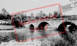 The Bridge c.1955, Shillingford
